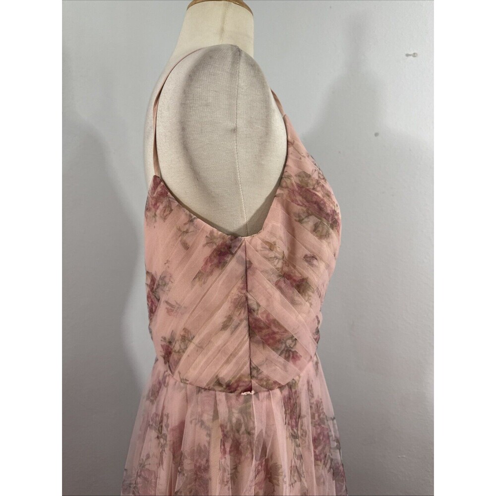 Marchesa Pink Floral Maxi Dress - Picture 7 of 13